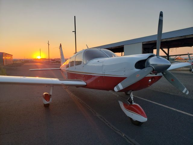 Piper Saratoga (N4118R) - Headed out at sunrise