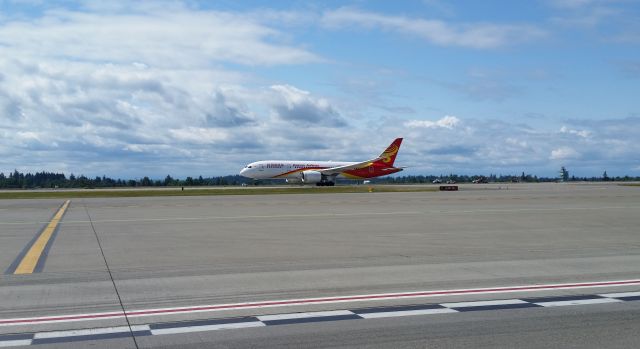 Boeing 787-8 (B-2728) - TAKE OFF ROLL VR SPEED 