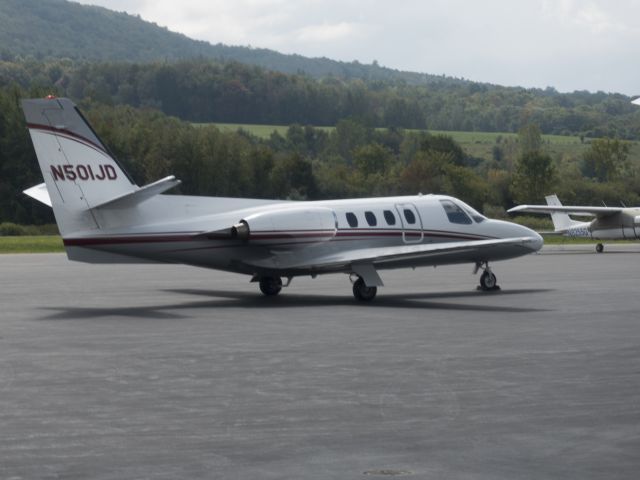 Cessna Citation 1SP (N501JD) - At Turboprop East. 15 SEP 2017.