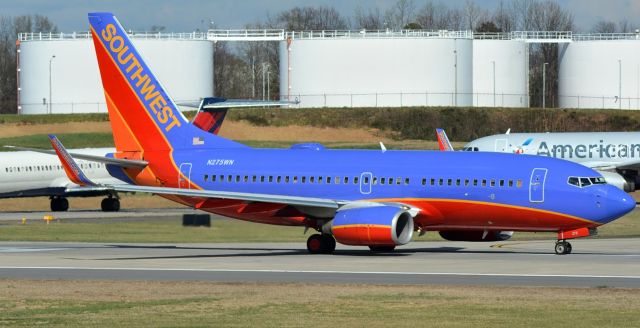 Boeing 737-700 (N275WN) - 3/13/16