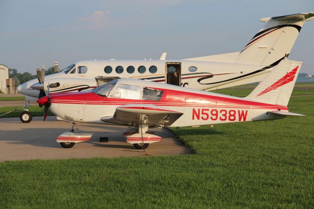 Piper Cherokee (N5938W) - Parked on ramp 7/1/11