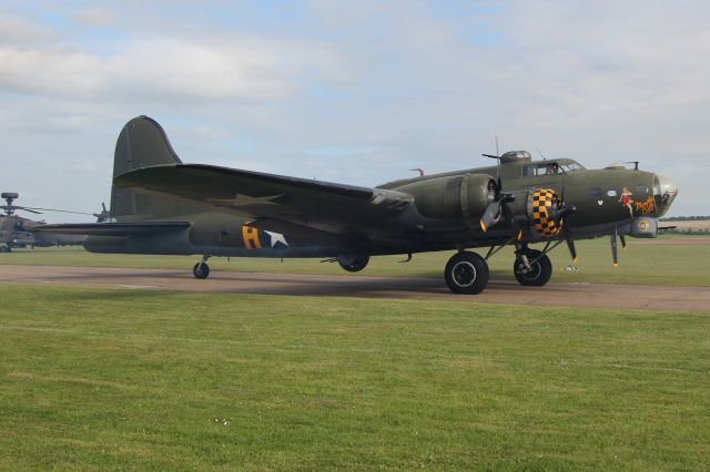 Boeing B-17 Flying Fortress — -  B-17F Memphis Belle at Duxford,VE Day Airshow