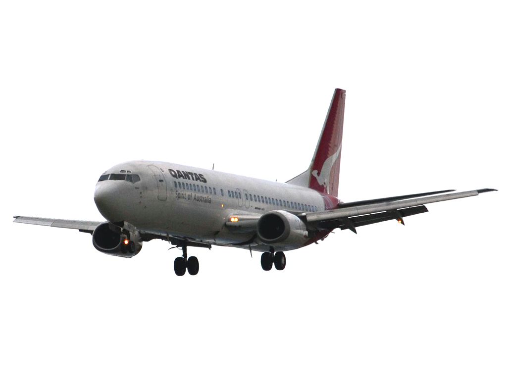 BOEING 737-400 (VH-TJJ) - On short finals for runway 05. Thursday 12th July 2012.