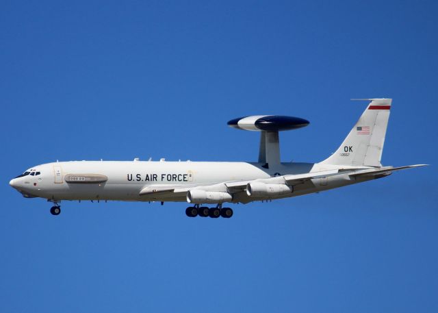 Boeing 707-300 (75-0557) - E-3B Sentry at Barksdale Air Force Base.