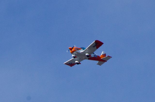 Grumman Tr2 — - I spotted this aircraft on Saturday, 17-Feb-2018, at about 1234HrsEST, over Wayne, NJ.  Given its heading at the time, it may have been headed for KCDW or KMMU.br /br /With expertise provided by the FlightAware community it was identified as a Grumman American AA-1.  Although painted as a US Navy Training aircraft, it was never used as such, either past or present.