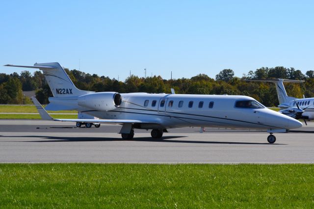 Learjet 45 (N22AX) - AXIOM CAPITAL SOLUTIONS LLC at KJQF - 10/24/18