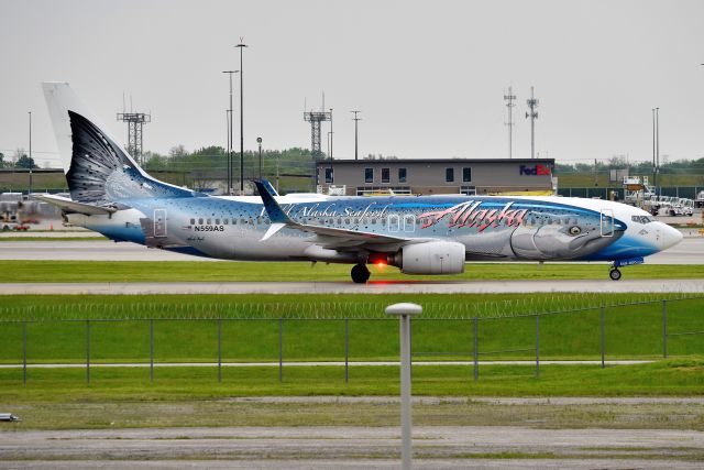 Boeing 737-800 (N559AS) - Taxiing for departure 05-17-21