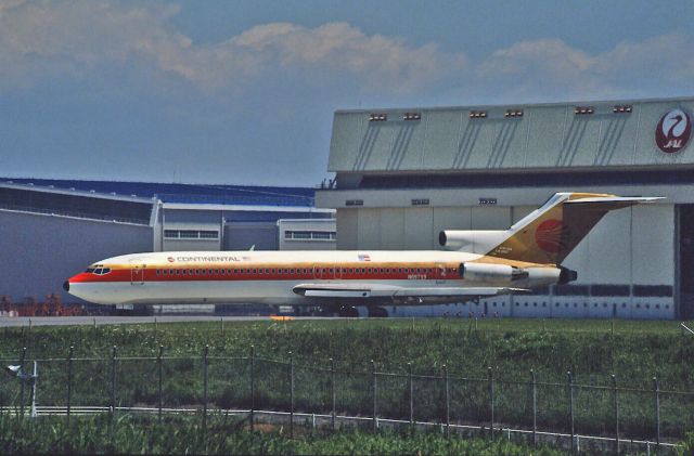 BOEING 727-200 (N69739) - Departure at Narita Intl Airport Rwy34 on 1988/06/05