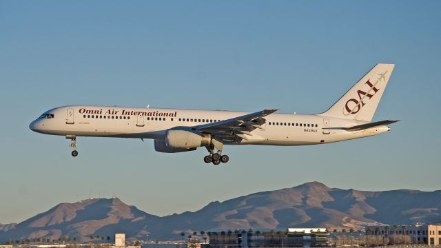 Boeing 757-200 (N639AX) - Wonderful late PM light.