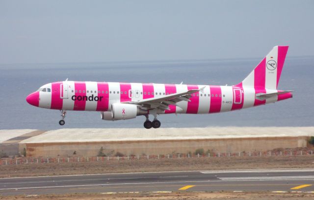 Airbus A320 (D-AICS) - Breast Cancer Awareness Livery