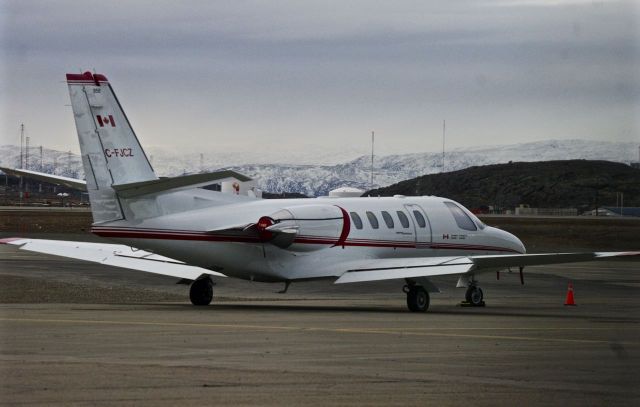 Cessna Citation II (C-FJCZ) - Very nice Fall day in Iqaluit, Nunavut on Sep. 30, 2015