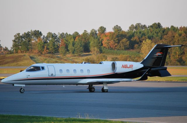 Learjet 60 (N8JR) - JRM AIR LLC (NASCAR driver Dale Earnhardt Jr.) at KJQF - 10/17/11