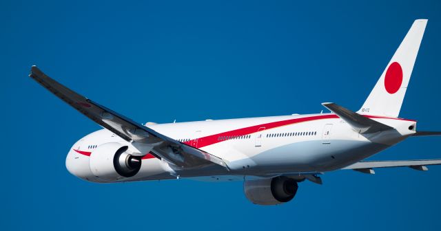 BOEING 777-300 (80-1112) - Japanese government exclusive aircraft(日本国政府専用機)br /「Japanese Air Force One/Two」br /Japan Air Self-Defense Force