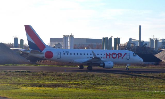 Embraer 170/175 (F-HBXC) - Hop Embraer ERJ-170STD F-HBXC in Roma Fiumicino