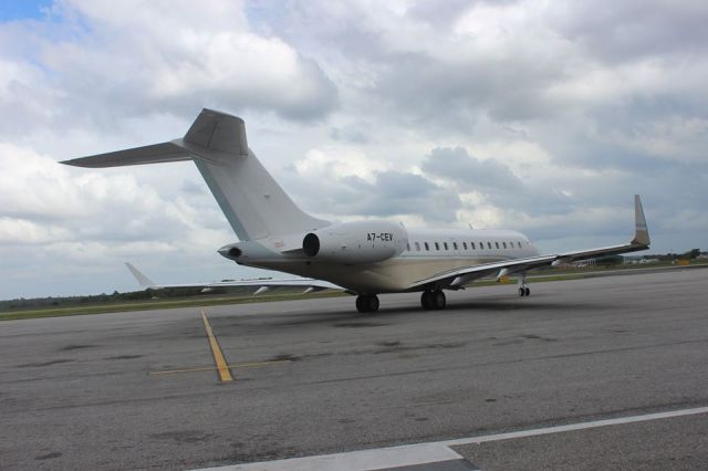 Bombardier Global Express (A7-CEV)