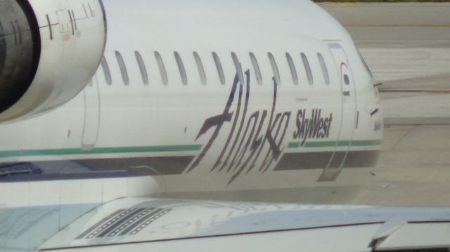 Canadair Regional Jet CRJ-700 (N218AG) - Alaska (Skywest) 3469 departing to Seattle.   Taken September 10, 2015!  