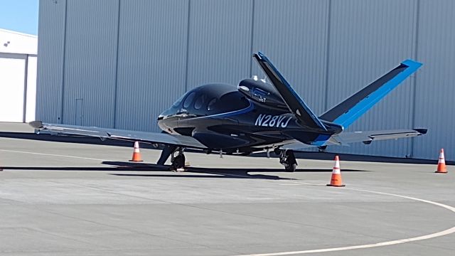 N28VJ — - Cirrus Vision SF50 parked at Sonoma County Airport