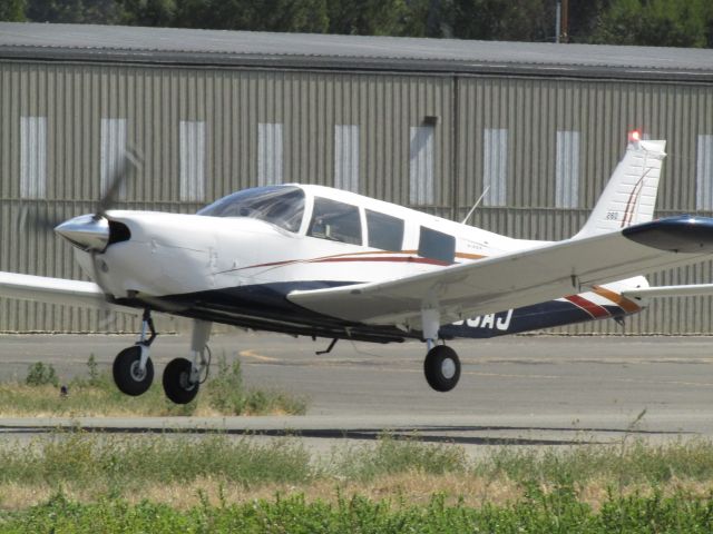 Piper Saratoga (N86AJ) - Taking off RWY 24