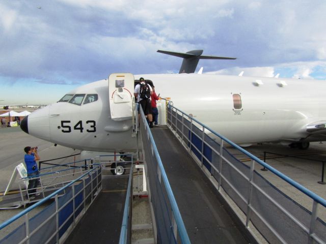 Boeing P-8 Poseidon (16-9543) - On display at KLGB