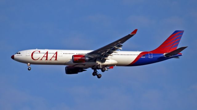 Airbus A330-300 (9H-HFI) - Approach to Orly above Palaiseau (France) Operated by HI FLY Malta from Algiers.