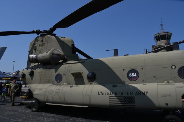 Boeing CH-47 Chinook (1208884) - Static Display at the KC Airshow, 2021-07-03