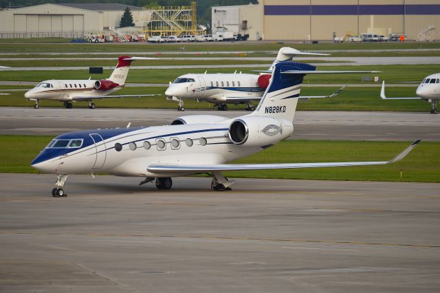 Gulfstream Aerospace Gulfstream G500 (N828KD) - Race Day 05-25-25