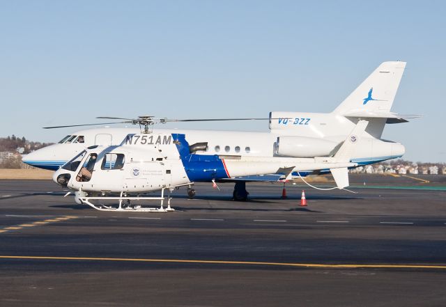 Eurocopter AS-350 AStar (N751AM) - United States Customs and Border Protection @ KBOS Logan Airport on FlightAware.Com - 1st ever upload of N751AM