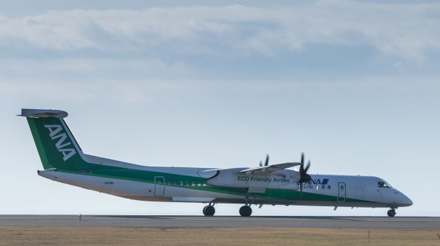 de Havilland Dash 8-400 (JA856A) - ANA Wings - AKX / Bombardier DHC-8-402Q Dash 8 [DH8D]br /Dec.13.2015 Hakodate Airport [HKD/RJCH] JAPAN