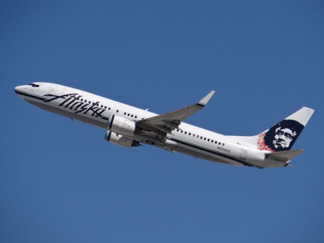 Boeing 737-800 (N594AS) - Los Angeles Airport March 2014. 3/30/14