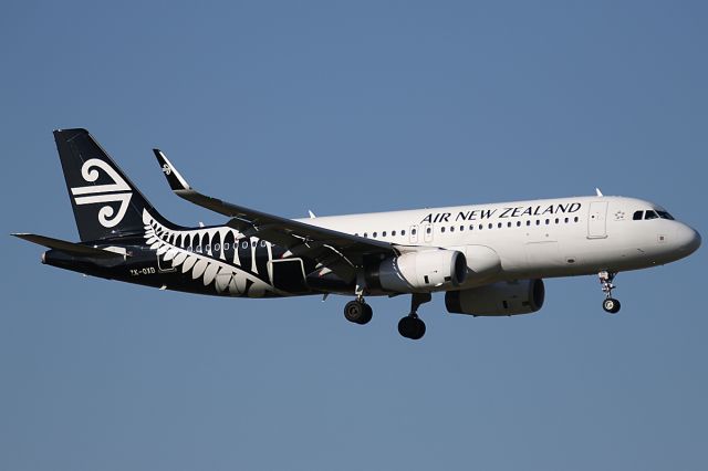 Airbus A320 (ZK-OXD)