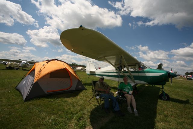 Piper L-21 Super Cub (N41AH) - To see more photos from the 2013 EAA Airventure, click here- a rel=nofollow href=http://www.facebook.com/media/set/?set=a.10153121083865078.1073741840.283142505077&type=1&l=dc84cd9463https://www.facebook.com/media/set/?set=a.10153121083865078.1073741840.283142505077&type=1&l=dc84cd9463/a