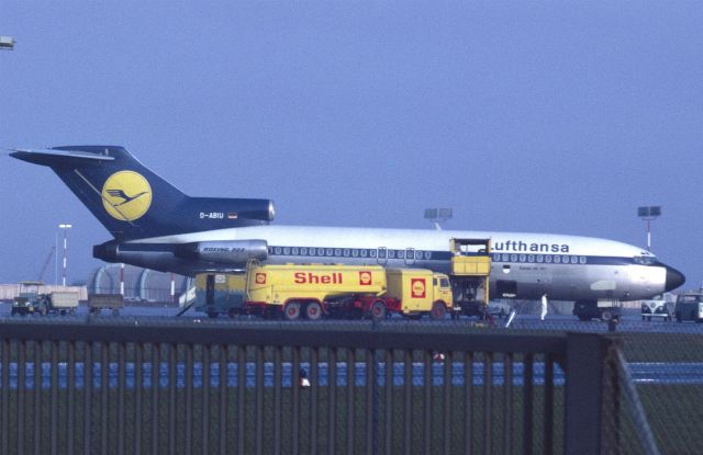 Boeing 727-100 (D-ABIU) - January 1969 at Düsseldorf (EDDL)