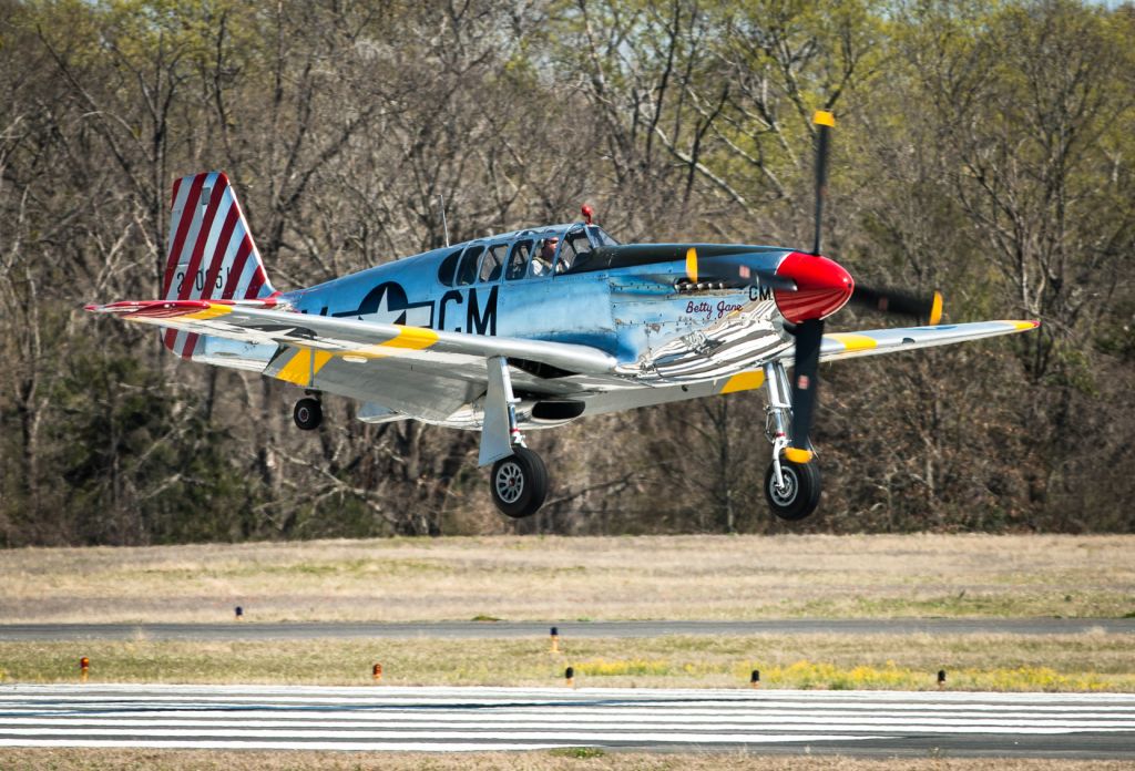 North American P-51 Mustang (NL251MX) - Beautiful Betty Jane landed right in front of me... What can I say? Incredible...