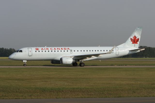 Embraer ERJ-190 (C-FHNP) - July 30, 2009 - arrived at Edmonton 