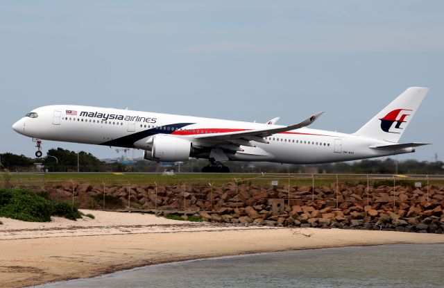 Airbus A350-900 (9M-MAD) - Lifting Off From Rwy 34L
