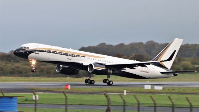 Boeing 757-200 (M-RISE) - talos aviation b757-23n(wl) m-rise departing shannon for dubai this morning 26/10/21.