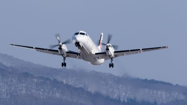 Saab 340 (JA02HC) - Hokkaido Air System / Saab340B/Plus [SF34]br /Feb.19.2017 Hakodate Airport [KUH/RJCK] JAPAN