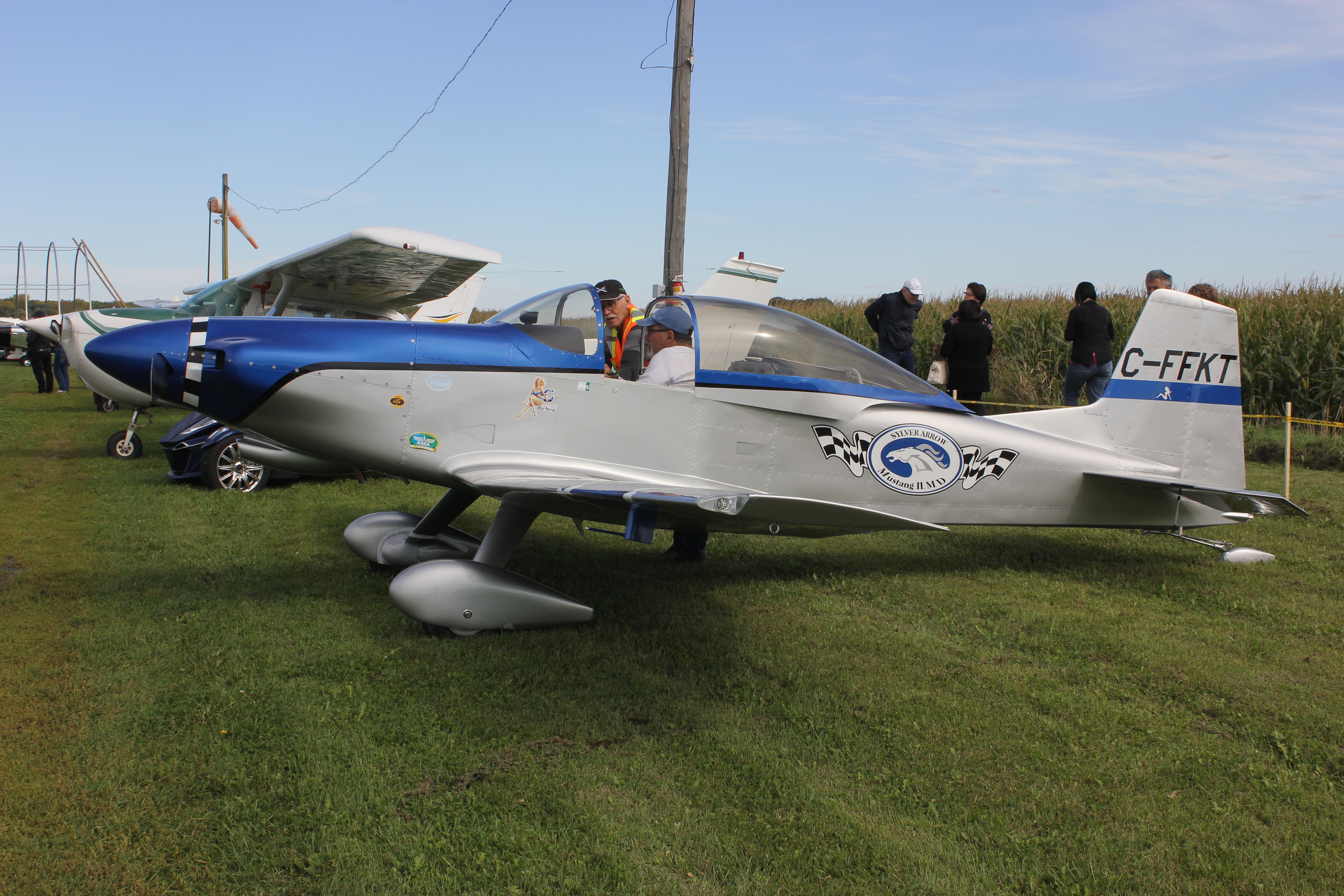 C-FFKT — - C-FFKT Mustang II RVA Aéroport de Salaberry de Valleyfield QC. CSD3 29-09-2019.