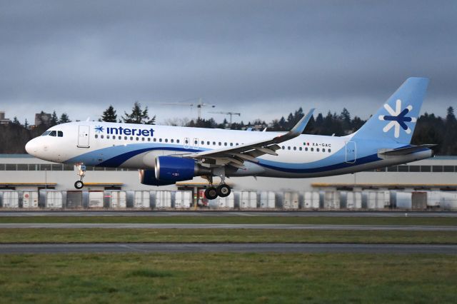 Airbus A320 (XA-GAC)