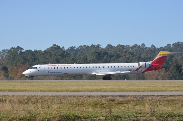 Bombardier CRJ-1000 (EC-MJO) - EC-MJO After Landing At LEVX. 18-11-2021