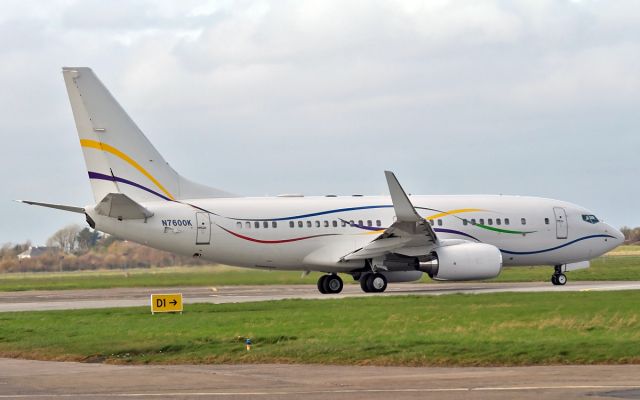 N7600K — - n7600k bbj 737-7 dep shannon 19/3/14.