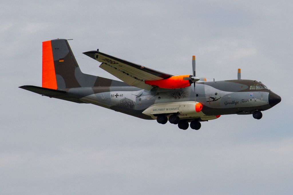 TRANSALL C-160 (N5040) - Overflight of runway 27L during their "goodbye Tour" on 03rd June 2021