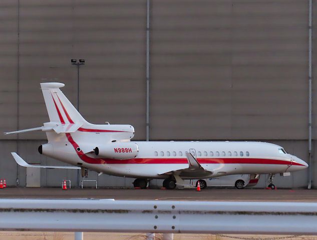 Dassault Falcon 8X (N988H) - Photo taken on Feb 26, 2024.