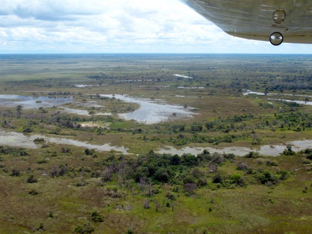 Cessna Centurion (ZS-AVB) - Over the Okavango Delta, Botswana