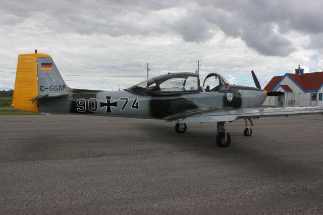 Piaggio P-149 (C-GGAF) - Aéroport de Joliette CSG3 22-08-2015 Piaggio Focke-Wulf FWP-149-D