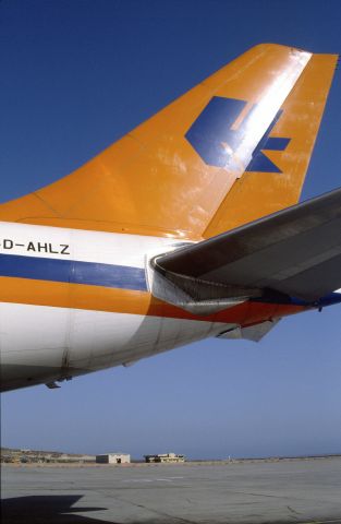 Airbus A310 (D-AHLZ) - December 1993 at Tenerife Sur