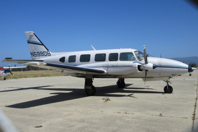 Piper Navajo (N59906) - Parked at Watsonville Municipal Airport