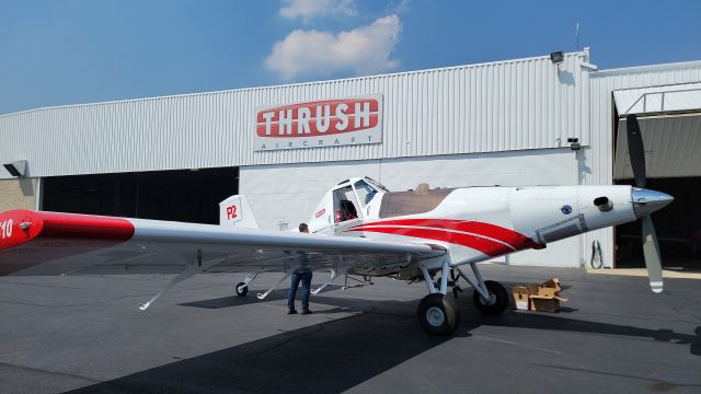 N5006C — - Delivery and hand-over of a 510-P2 at The Thrush Aircraft LLC factory in Albany, Georgia & KABY airport.