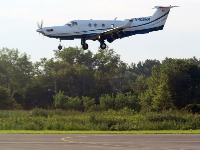 Pilatus PC-12 (N405HR) - No location as per request of the aircraft owner.