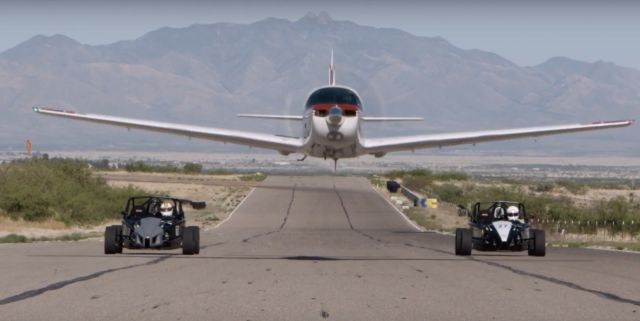 N3699H — - Mooney down the straight at INDE Motorsports Ranch / 93AZ